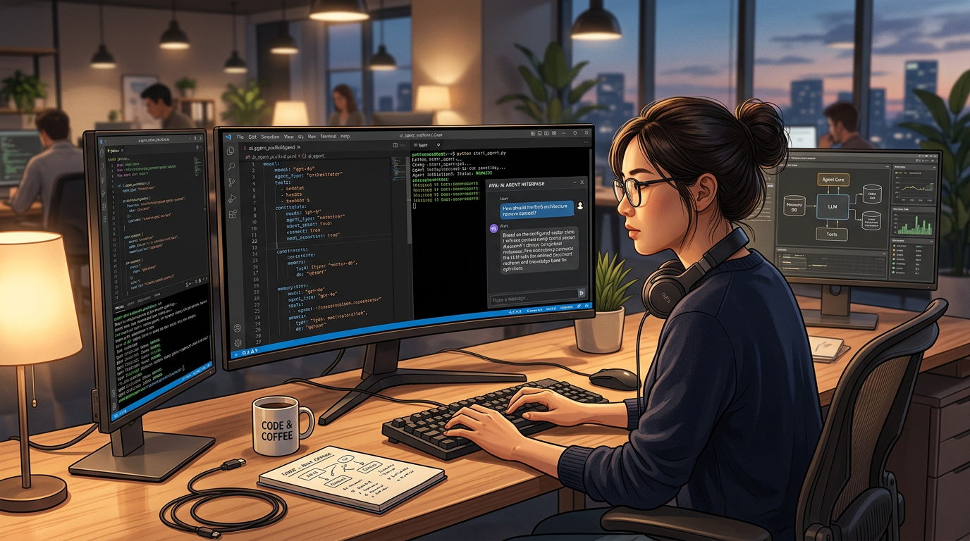 开发者配置 AI Agent Harness 系统