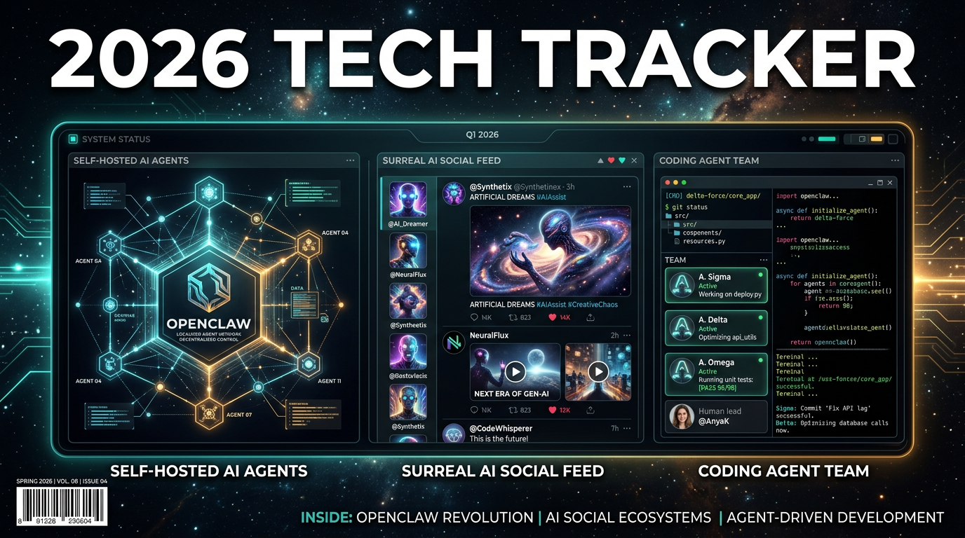 2026年3月技术追踪：OpenClaw、Claude Code、CLI-Anything