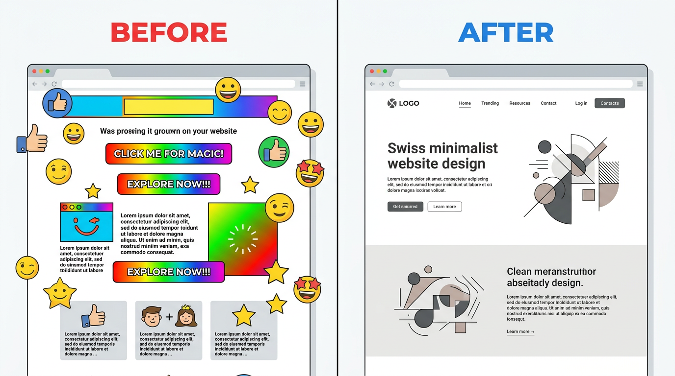 UI/UX Pro Max：改造前后对比